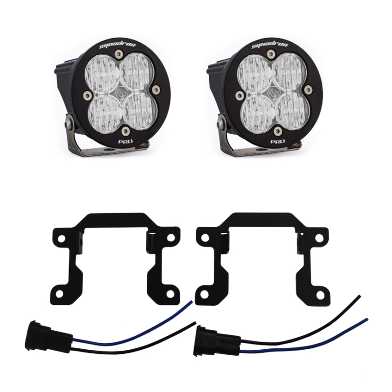 Ram 2500 Fog Light Pocket Kit - Baja Designs - Big Horn Sports - Clear - `19-`27